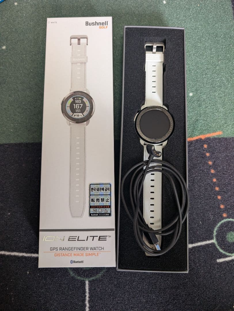 Bushnell ION ELITE ホワイト　時計型測定機