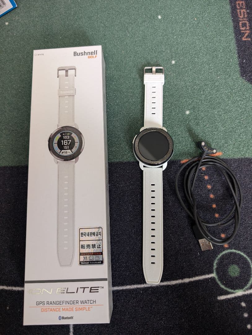 Bushnell ION ELITE ホワイト　時計型測定機