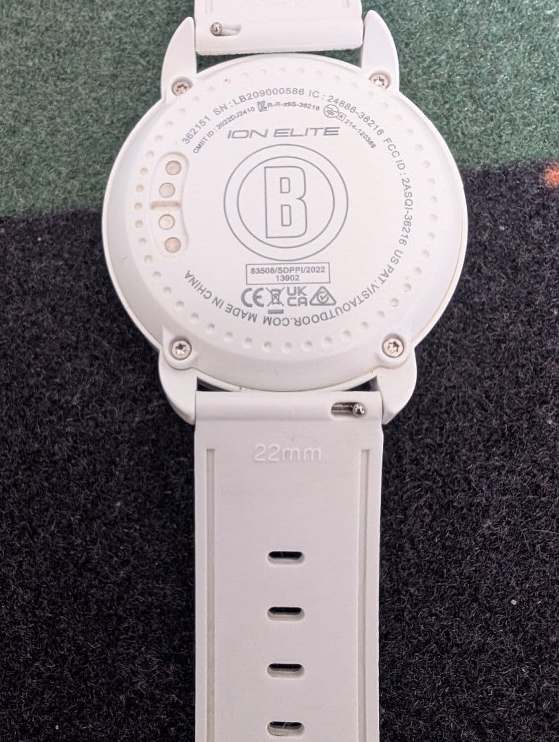 Bushnell ION ELITE ホワイト　時計型測定機