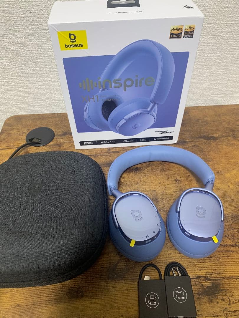 ほぼ新品Baseus Inspire XH1 Bose監修 ノイズキャンセリング