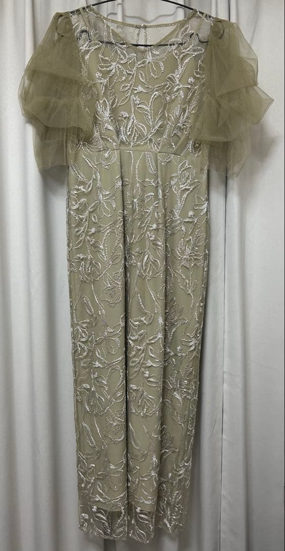 LERUREリルアーFluffy sleeve pencil dress