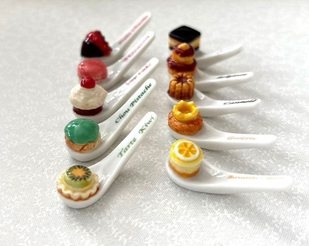 フェーブ　スプーンとデザート10個　コンプリートセット