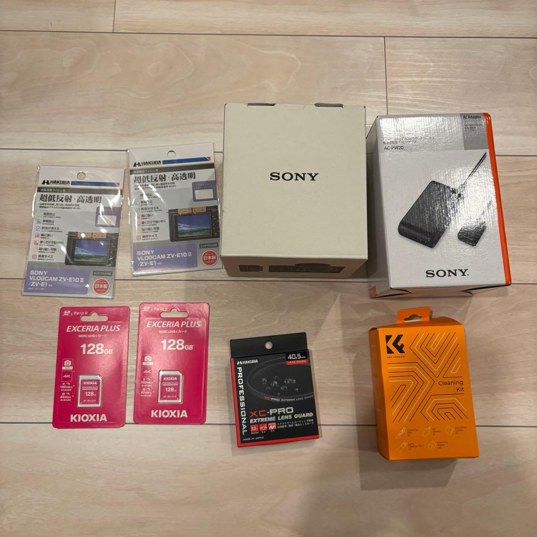 【新品】 SONY VLOGCAM ZV-E10 II パワーズームレンズキット