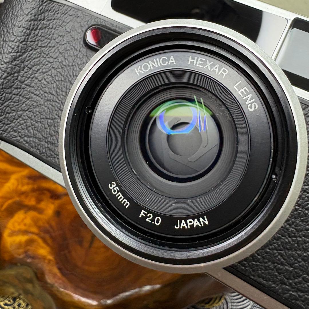 コニカヘキサー シルバー Konica HEXAR 35mmF2 動作確認済良品