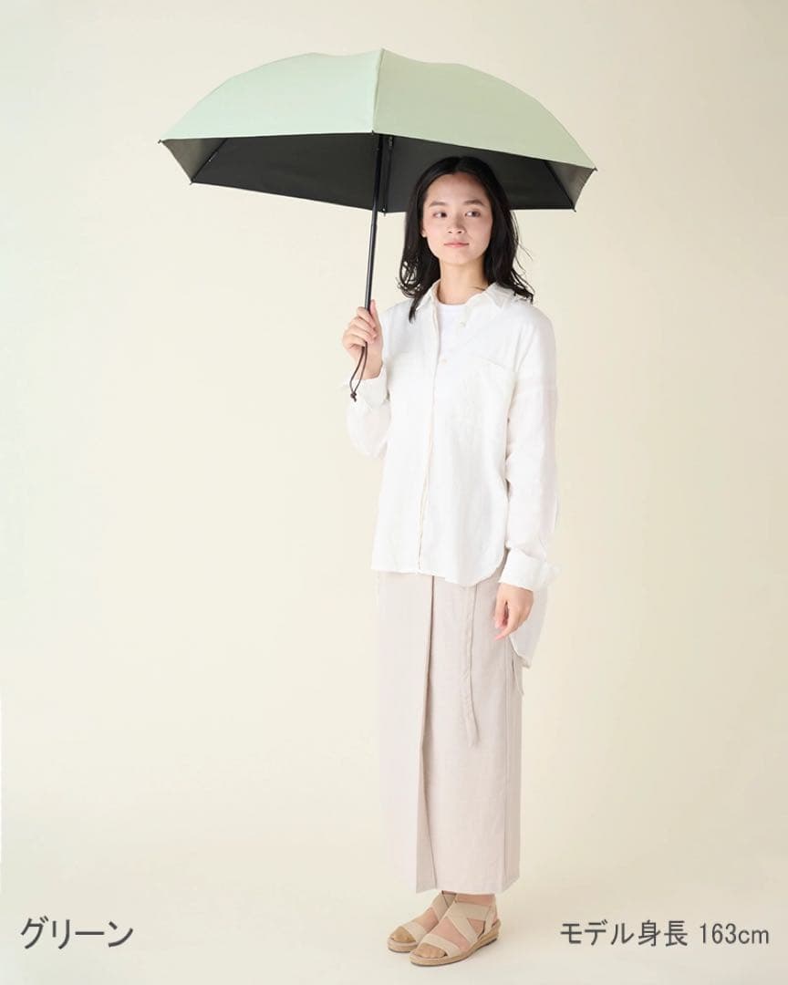 サンバリア100 折りたたみ日傘３段折 / moku