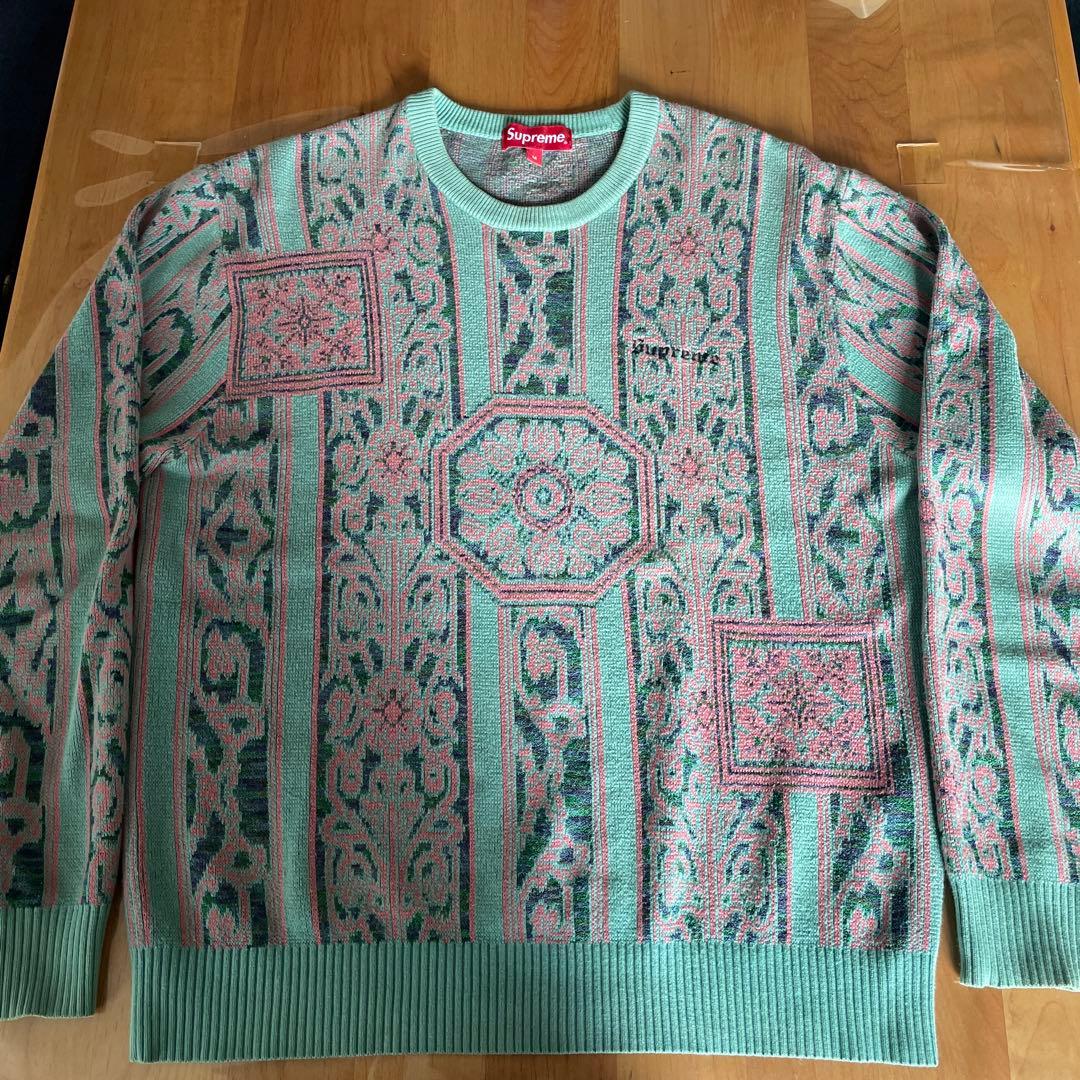 Supreme18ss シュプリーム　タペストリー　セーター