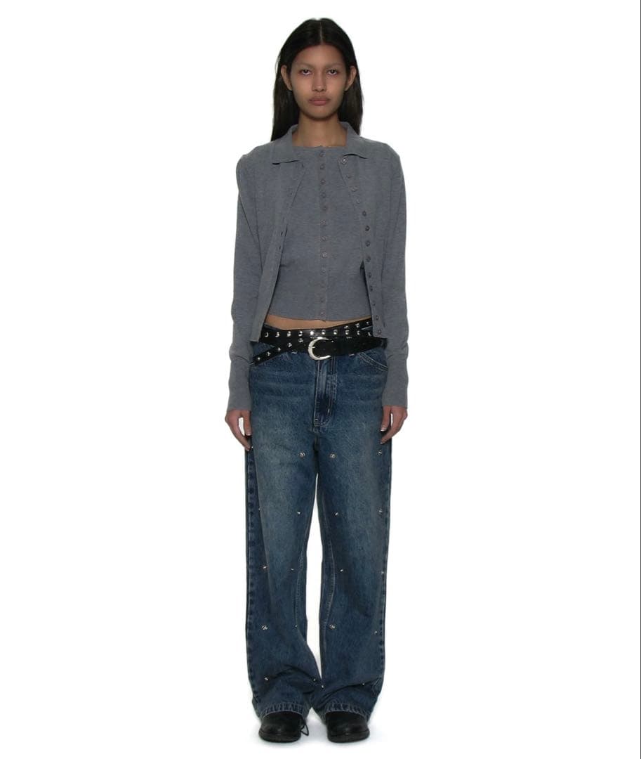 PARTIMENTO WOMEN レイヤードベルト　黒