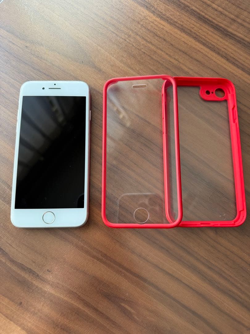 iphone 8 64GB(ケース付き) バッテリー最大容量85%