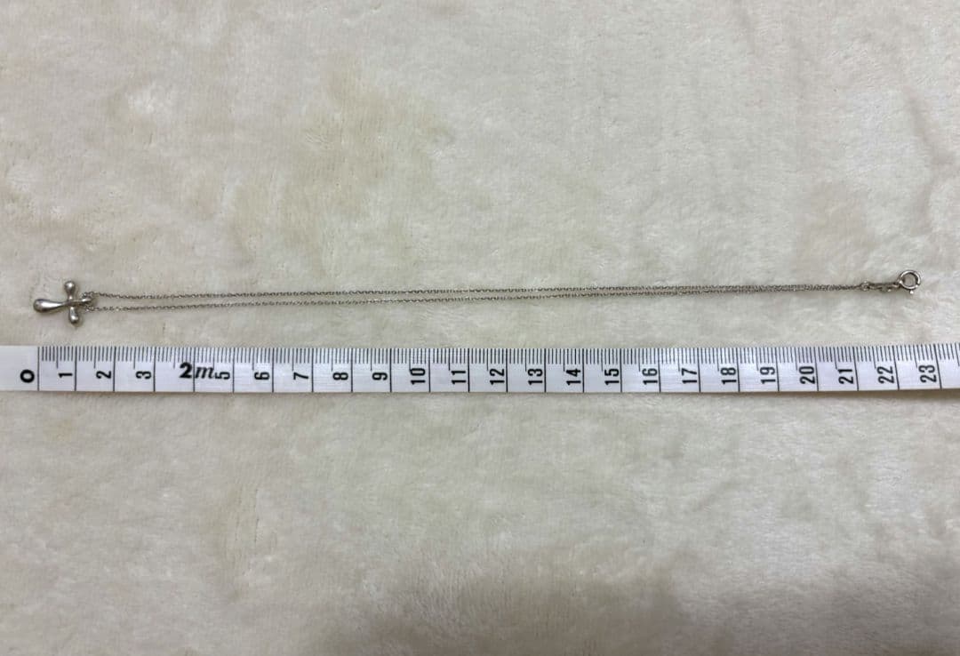 ティファニー　シルバー925　スモールクロス　ネックレス