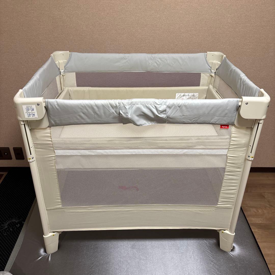 Aprica アップリカ ココネルエアー AB 折りたたみ ベビーベッド
