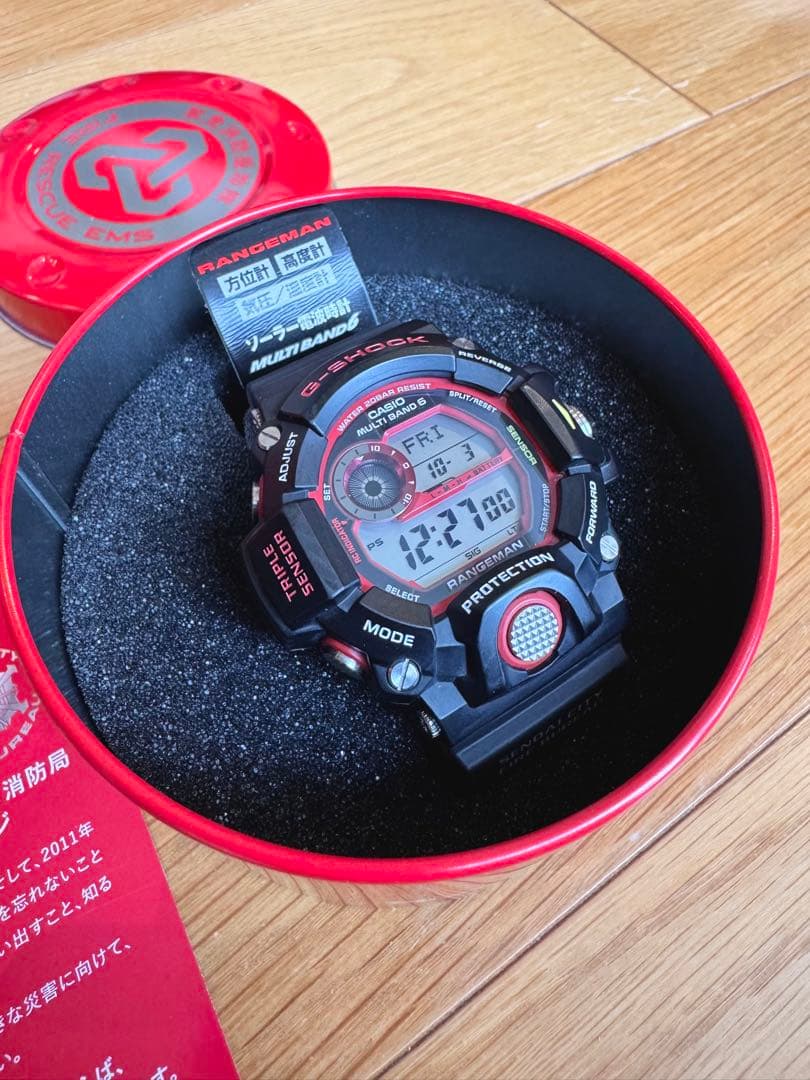 【最終値下げ】G-SHOCK×緊急消防援助隊「GW-9400NFST」