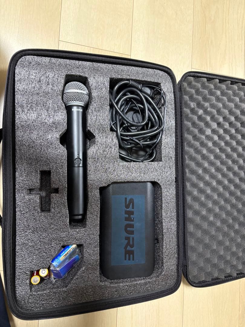 SHUREBLX24J/SM58-JBワイヤレスマイク