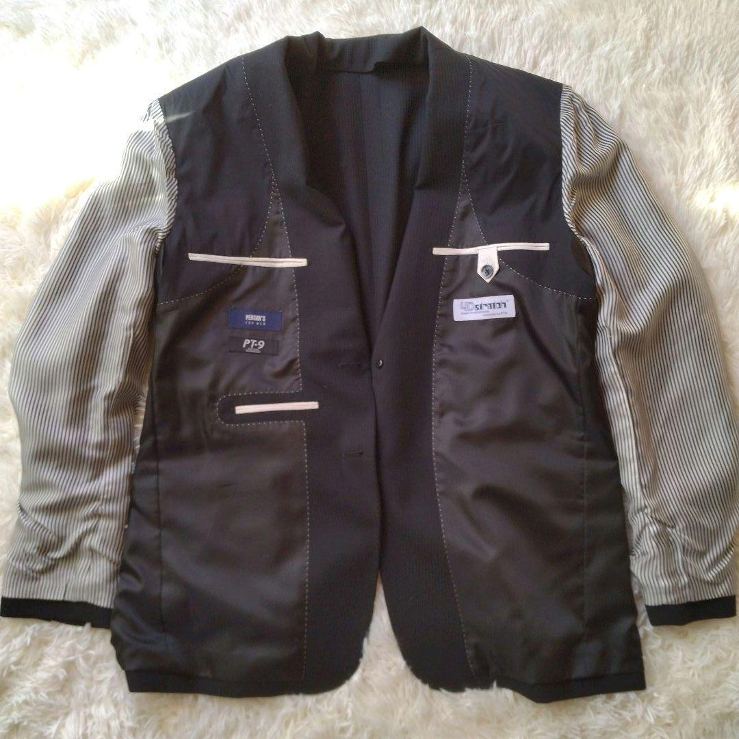 極美品 PERSON'S 高機能 形状記憶 スリーピース AB6 黒