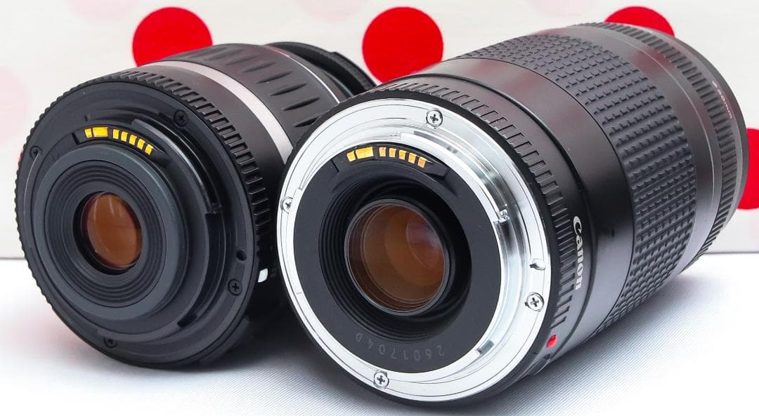 Canon EOS Kiss X2❤超望遠ダブルレンズ❤スマホに転送❤初心者安心