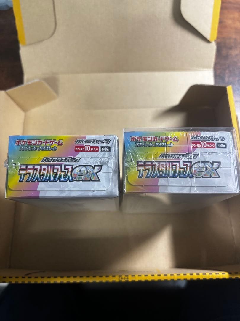 テラスタルフェスex シュリンク付き　2BOX
