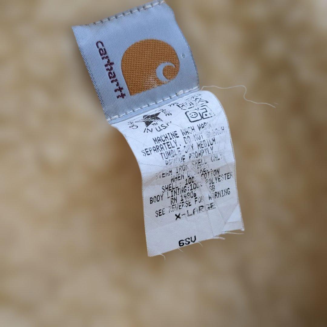 90s USA製 カーハート ワークベスト ブラウン XL 野村訓市