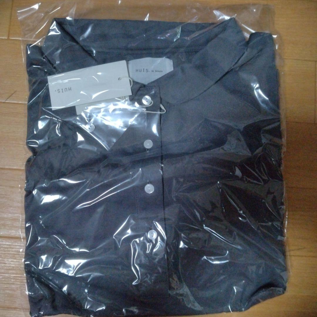 HUIS 　SUVIN COTTON半袖ポロカットソー