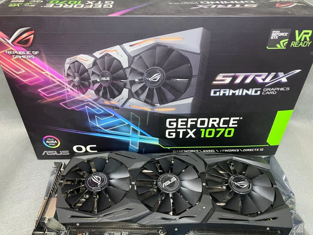 B*）様 ASUS GTX1070 ジャンク品