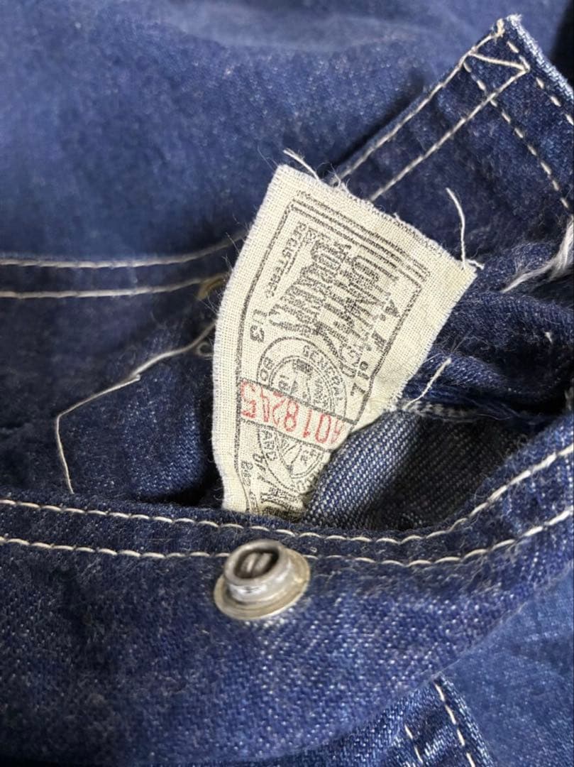 50s 60s ビンテージカバーオール 雰囲気抜群 パワーハウス ブランケット