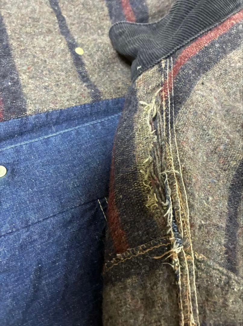 50s 60s ビンテージカバーオール 雰囲気抜群 パワーハウス ブランケット