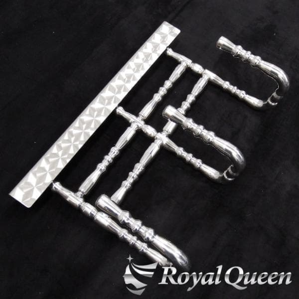 0576 汎用◆3連絞りチェーンフック ウロコ ステンレス