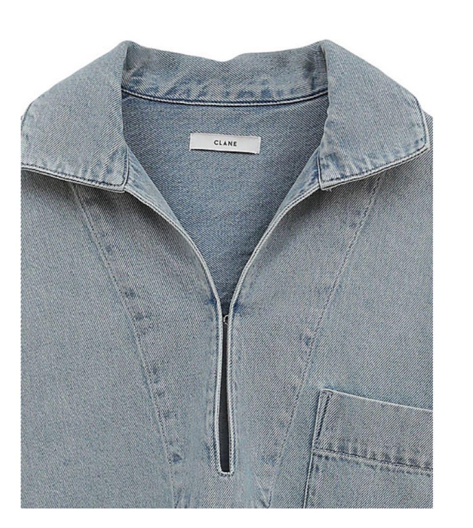 新品未使用　CLANE クラネDENIM OVER SKIPPER SHIRTS