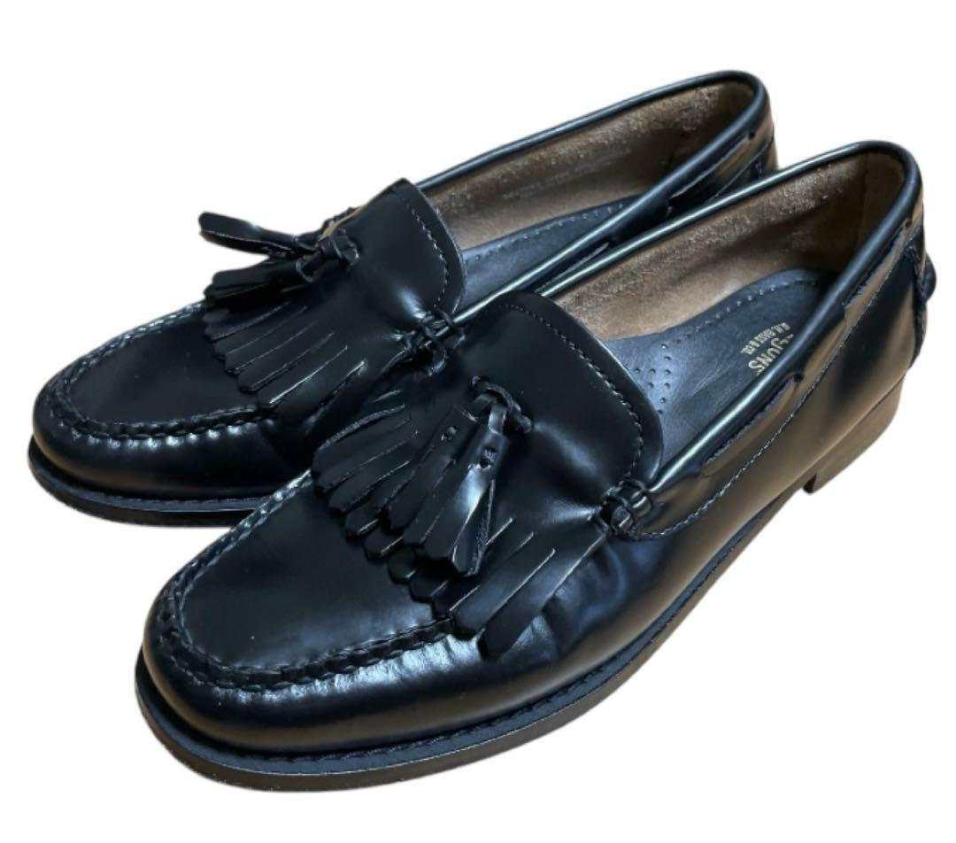 G.H.BASS WEEJUNS キルトタッセル ローファー ブラック 黒