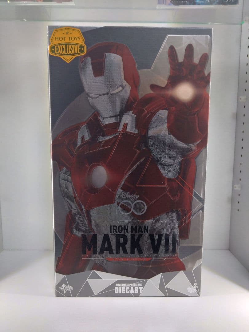 ホットトイズ ディズニー100 アイアンマン・マーク７プラチナカラー