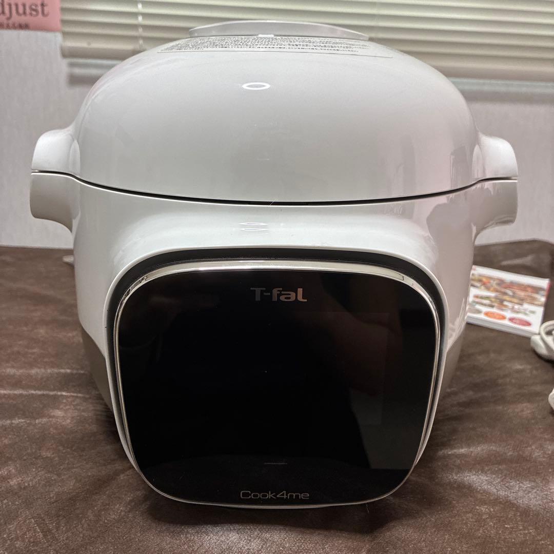 【美品】T-fal Cook4me Touch ホワイト 3L