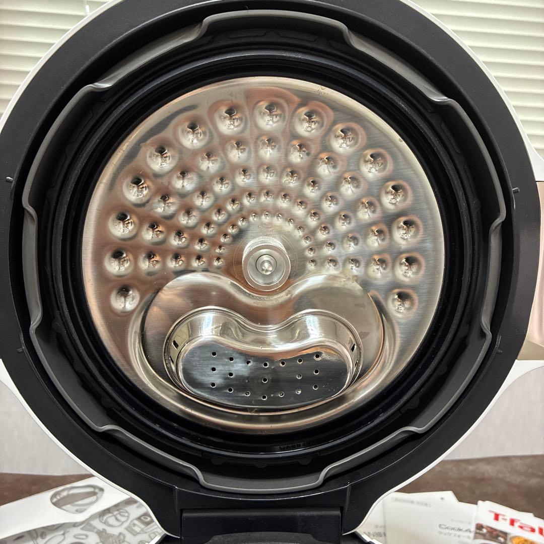 【美品】T-fal Cook4me Touch ホワイト 3L