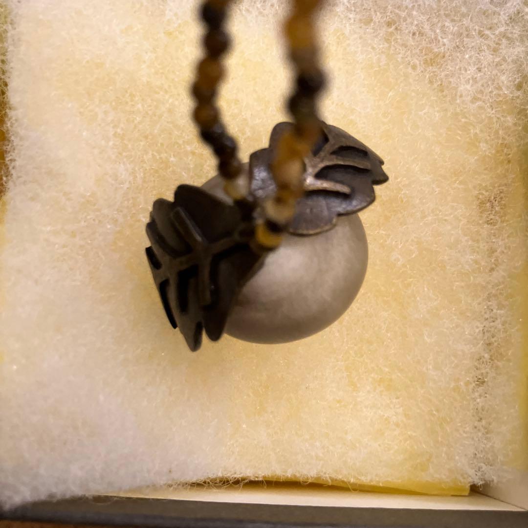 ミナペルホネン hana yuki ネックレス　水牛