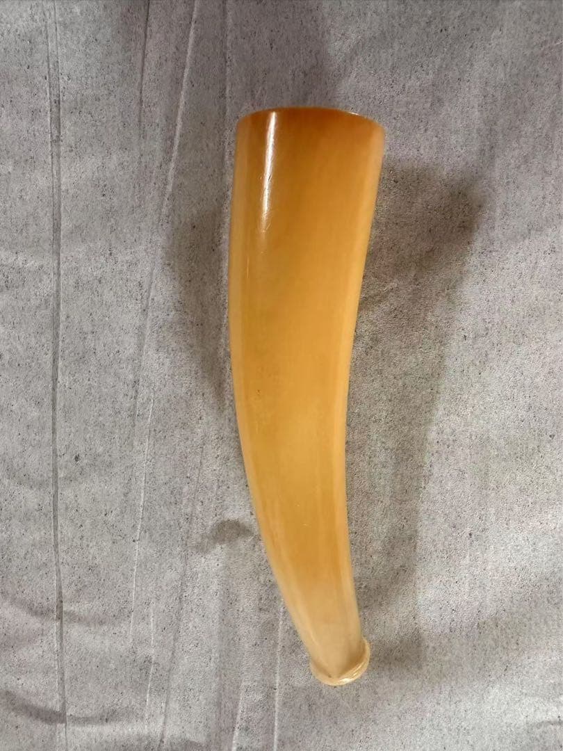 鯨歯 マッコウ鯨 牙 パイプ キセル 特大 56グラム