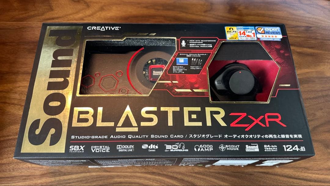 拡張カード Creative Sound Blaster ZxR