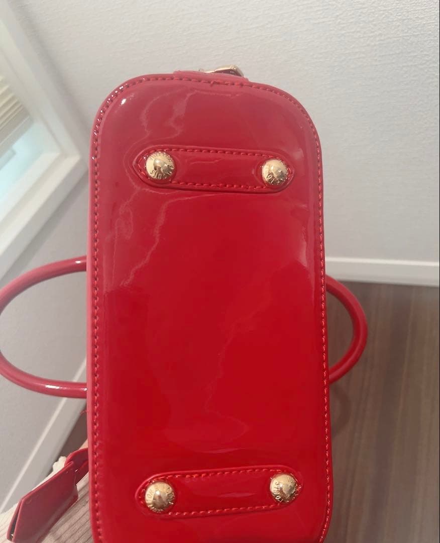 Louis Vuitton レッド ハンドバッグ