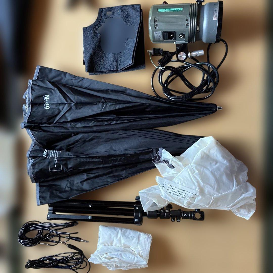 撮影機材　comet twinkle キミーラ　ソフトボックス1005bac