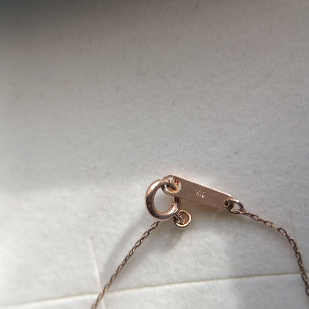 canal4℃エメラルド石K10ネックレス