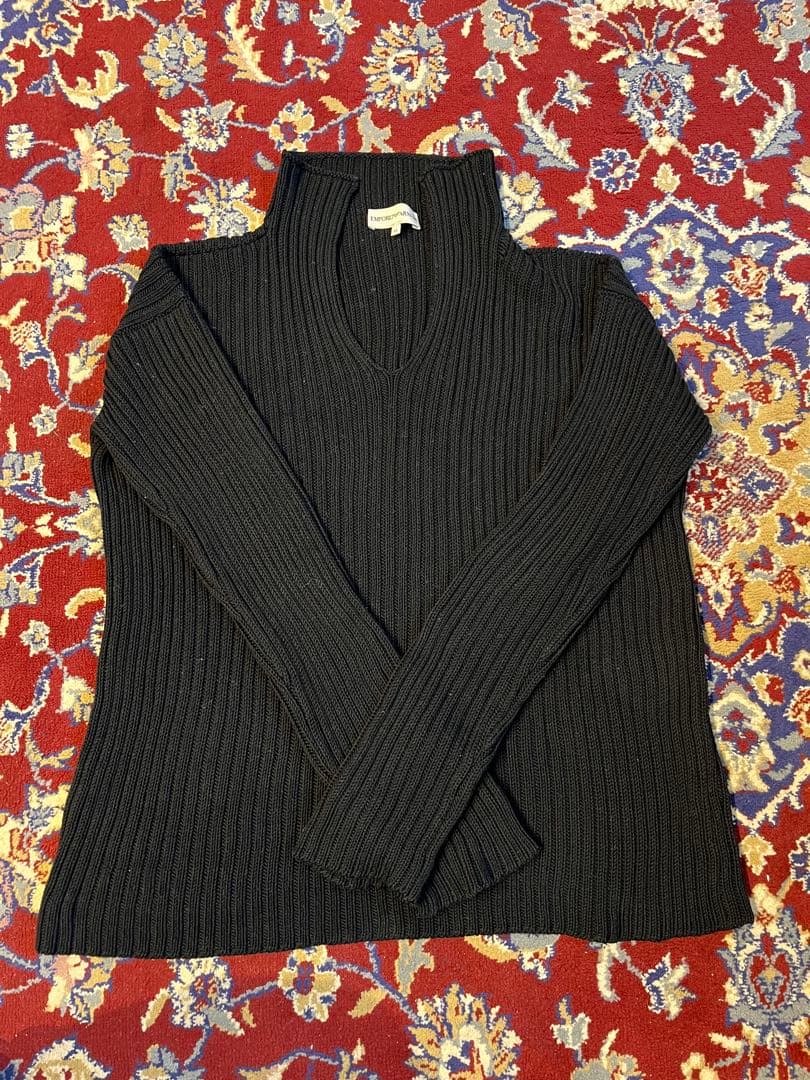 EMPORIO ARMANI（エンポリオ アルマーニ）コットン100%リブニット