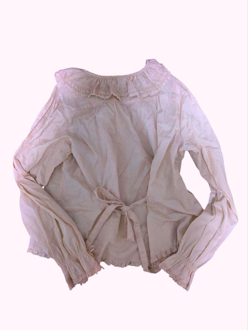 PINK HOUSE チュニック シャツ フリル ピンク 希少