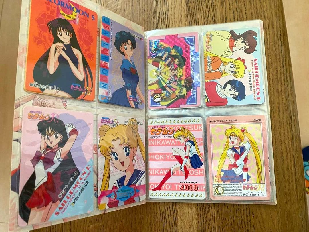 【希少】セーラームーン トレーディングカード アルバムセット　早い者勝ち☺︎