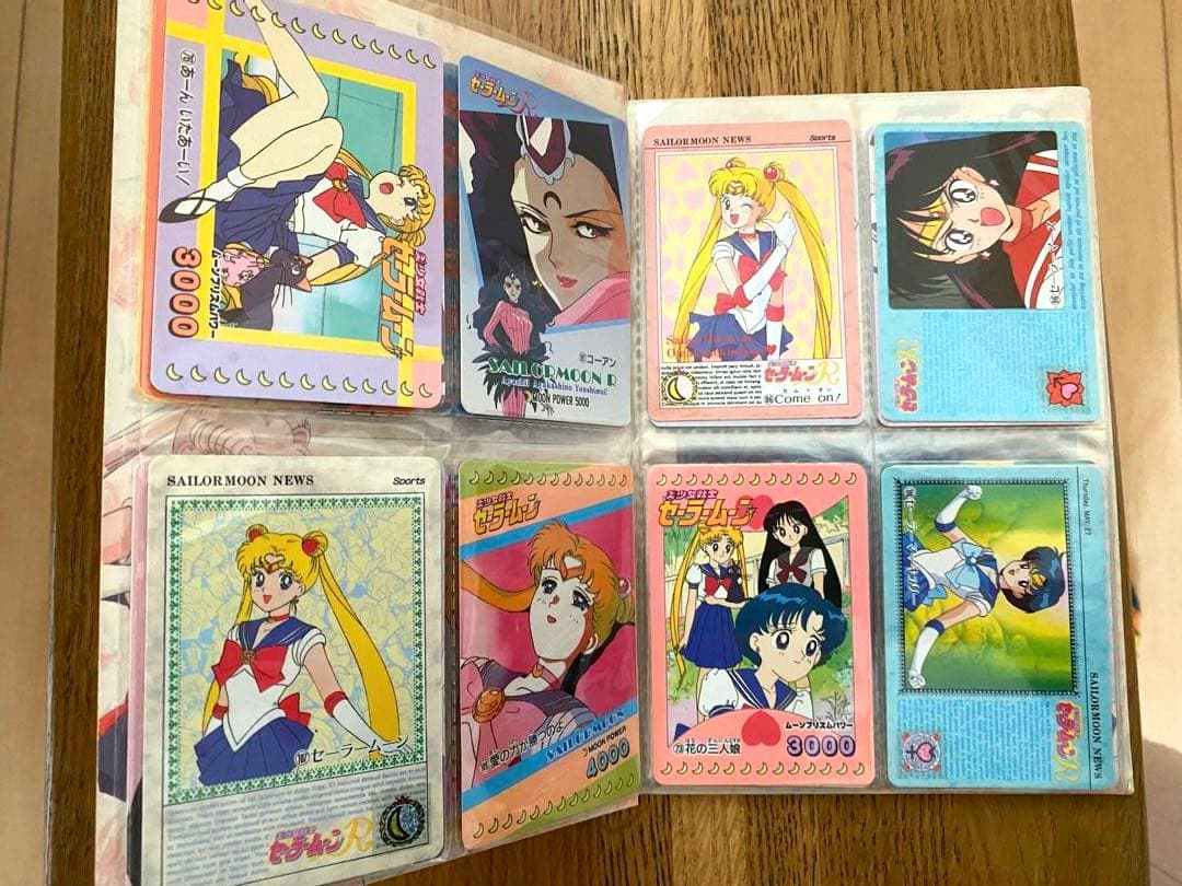 【希少】セーラームーン トレーディングカード アルバムセット　早い者勝ち☺︎