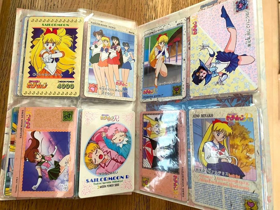 【希少】セーラームーン トレーディングカード アルバムセット　早い者勝ち☺︎