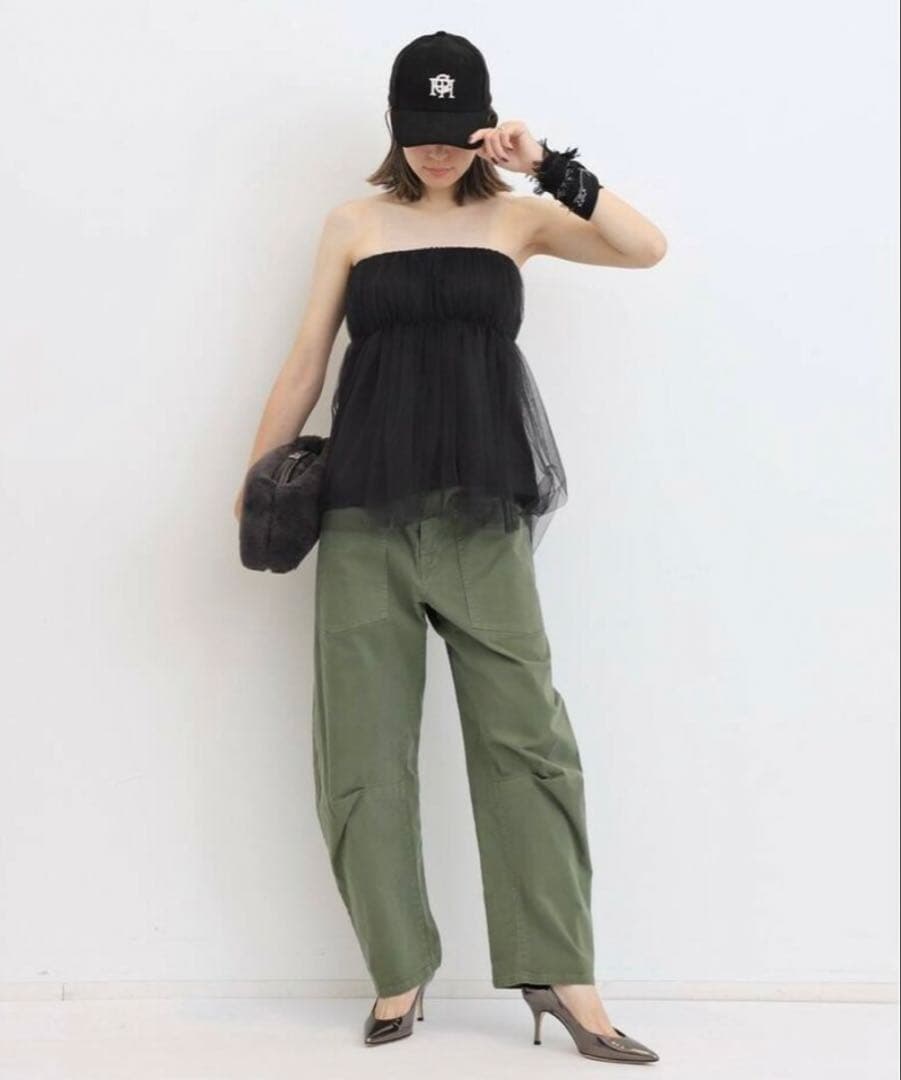 L'Appartement Lisiere Tulle Bustier ビスチェ