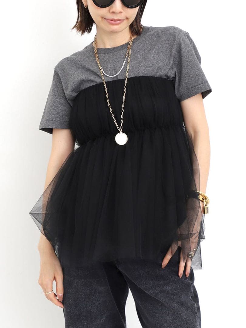 L'Appartement Lisiere Tulle Bustier ビスチェ