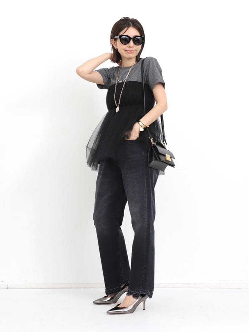 L'Appartement Lisiere Tulle Bustier ビスチェ