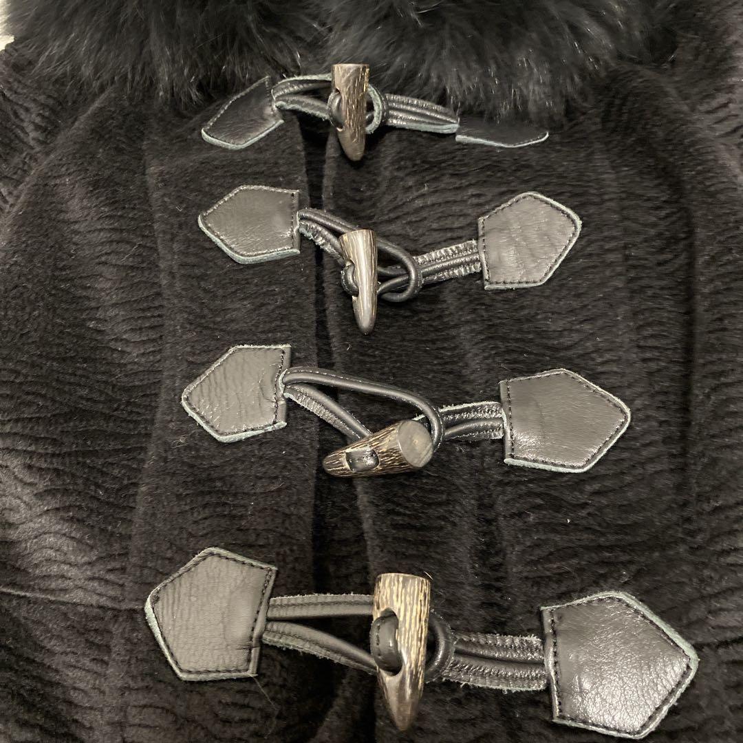 極美品 グレースコンチネンタル フォックスファー ダッフル風コート エレガント