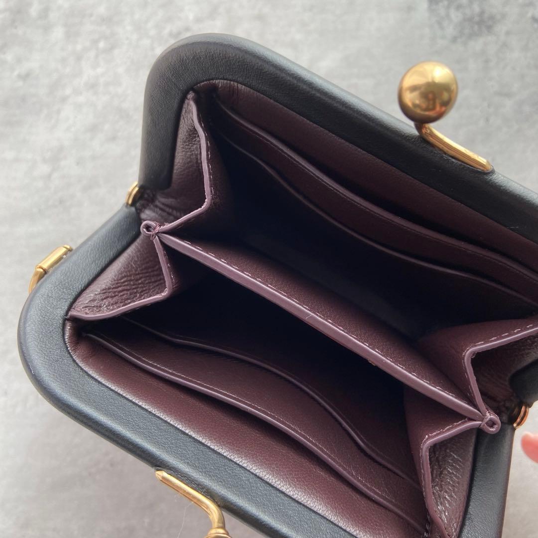 COACH キスロック パース ブラック