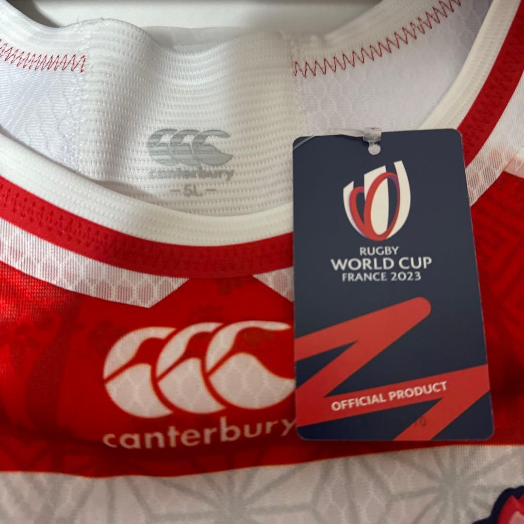 【限定】ラグビー日本代表オーセンティックジャージ　5XL