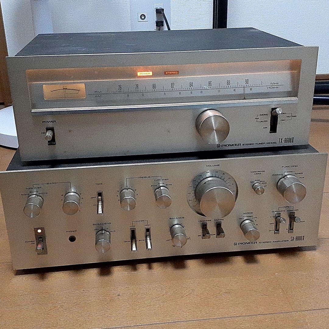 Pioneer SA-8800II TX-6600Ⅱ セット売り ジャンク