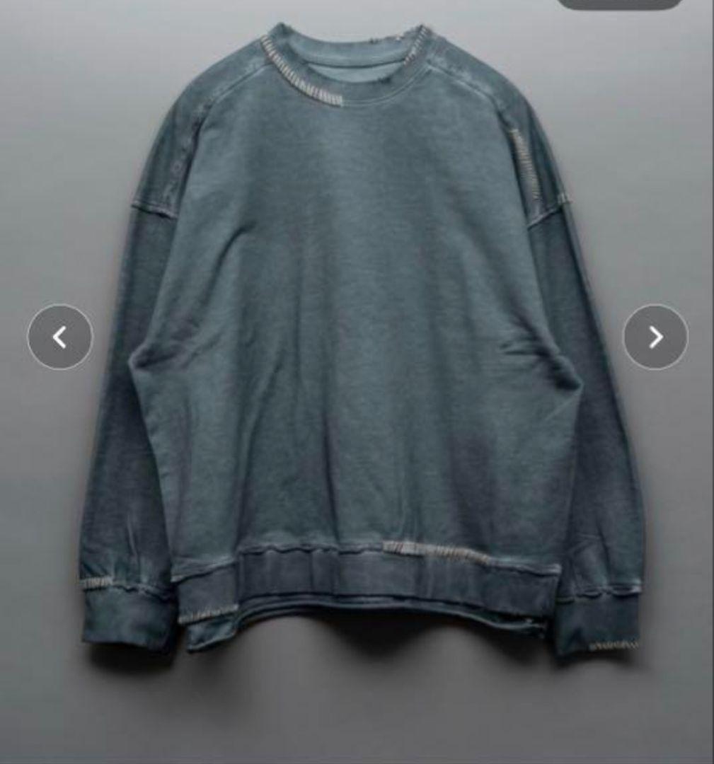 MAISON SPECIAL ブルー スウェット00 人気TAKATO着用