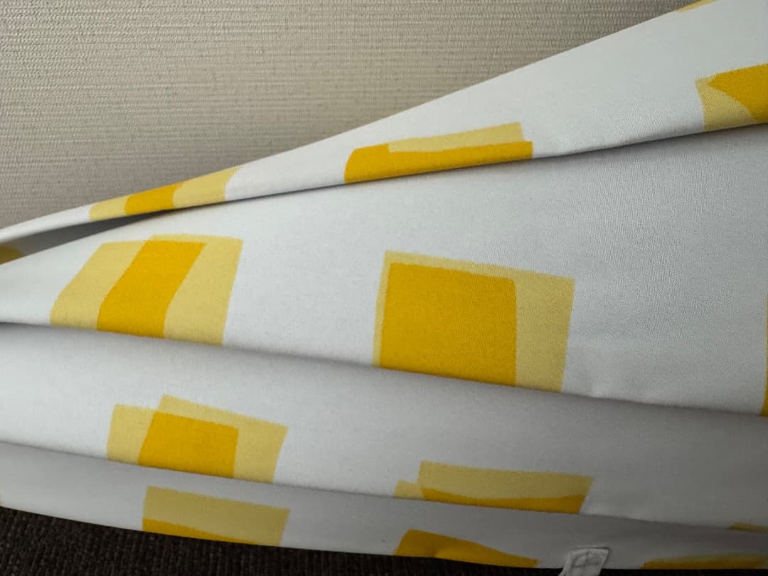 ※emi【美品】サンバリア100／長傘 Sサイズ（イエロー_キューブ）